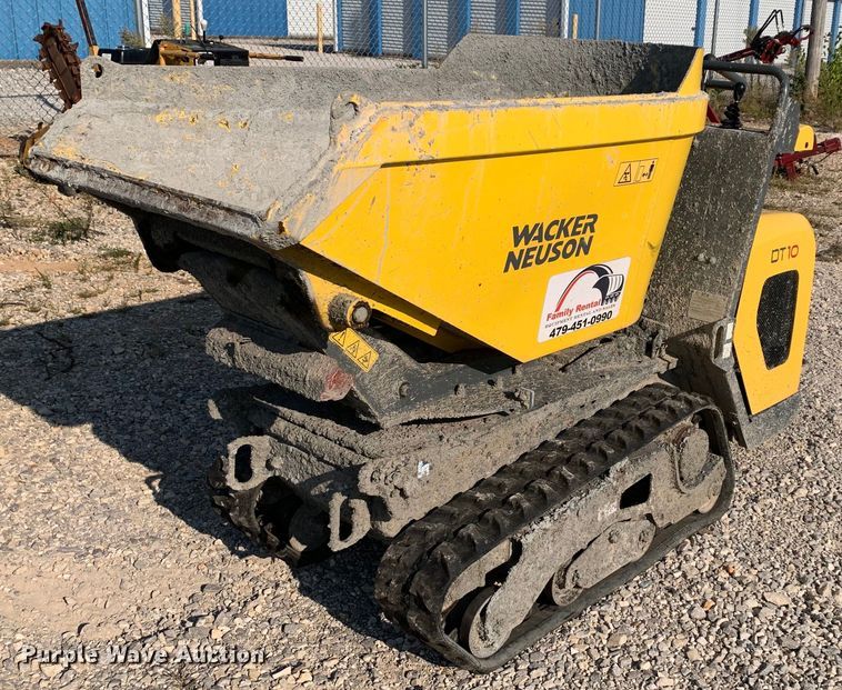 Wacker Neuson DT10 concrete buggy - NX9215