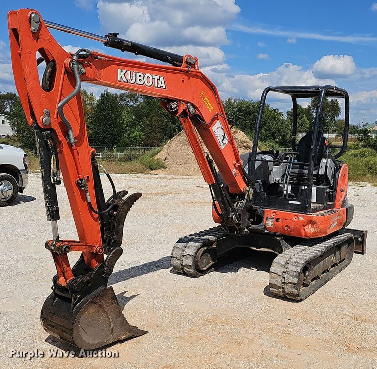 2019 Kubota  KX040-4 mini excavator - NX9240
