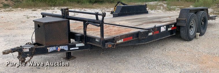 2020 Texas Bragg ED22TEH14 tilt deck utility trailer - NX9246