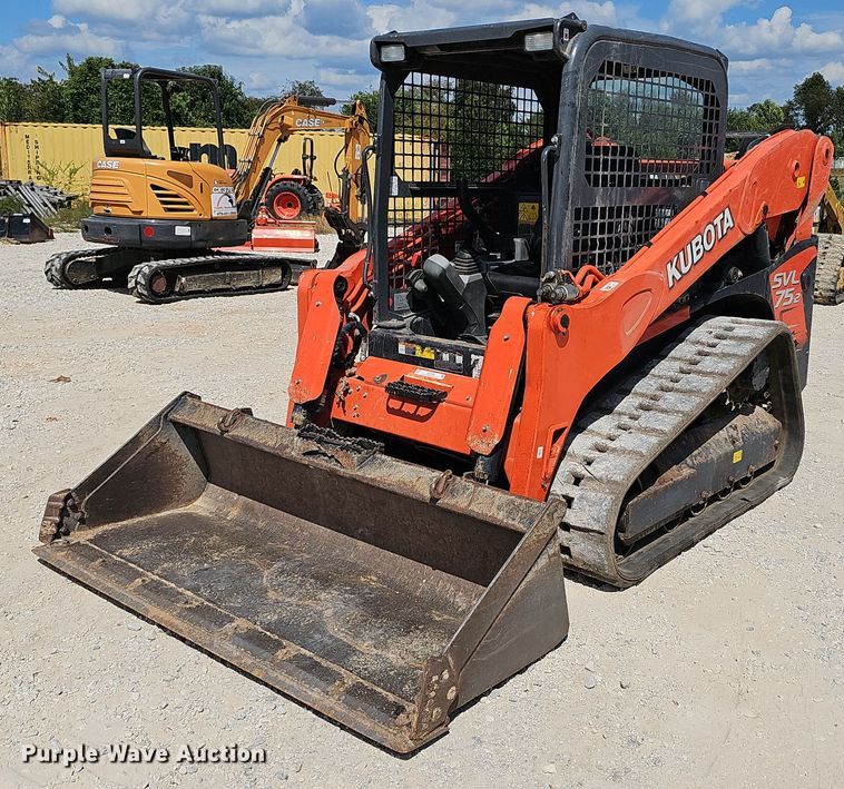 2015 Kubota  SVL75-2 tracked skid steer loader - NX9289