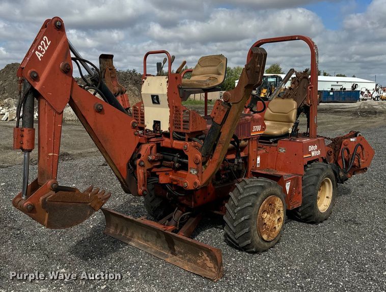 Ditch Witch 3700 Trencher or Rock Saw Prices. How Much Does a
