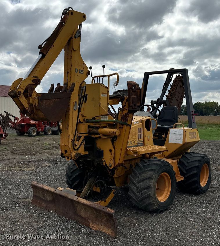 1999 Case 560 trencher - OG9690
