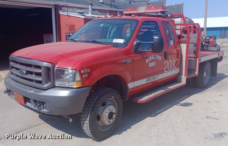 2004 Ford  F450 brush fire truck - DW0781