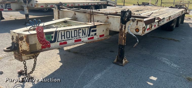 2012 Holden TDO 40 equipment trailer - EG0596