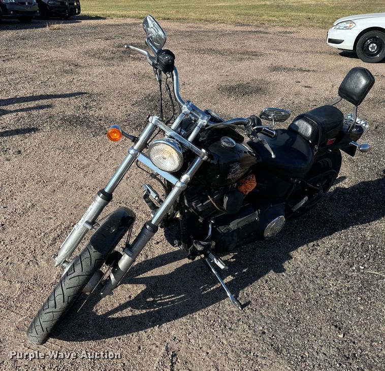 2002 Harley Davidson FXSTB Night Train motorcycle - ER8036