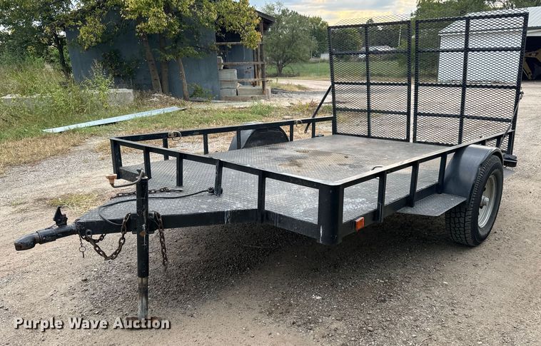 Shop built utility trailer - MS9802