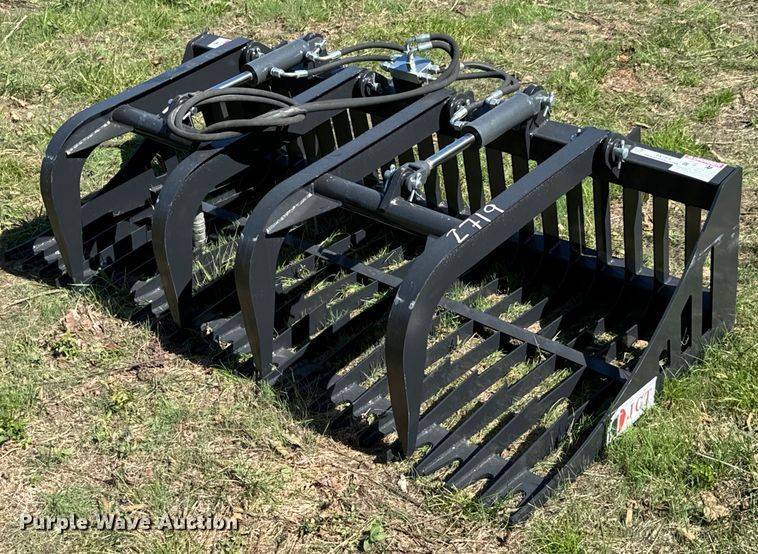 JCT Attachments skid steer grapple bucket - DX1419