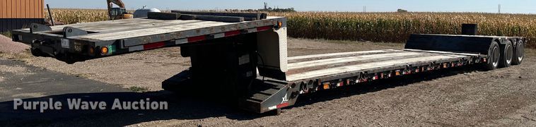 2018 XL Specialized  XL80 MDE  lowboy equipment trailer - DN0804