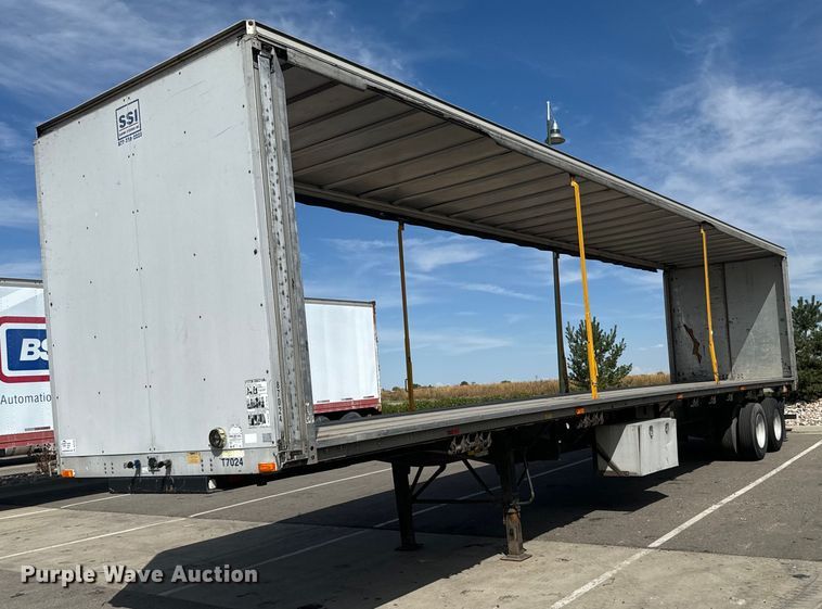 2009 Transcraft Corp Eagle IIH S2 side curtain trailer - DV2750