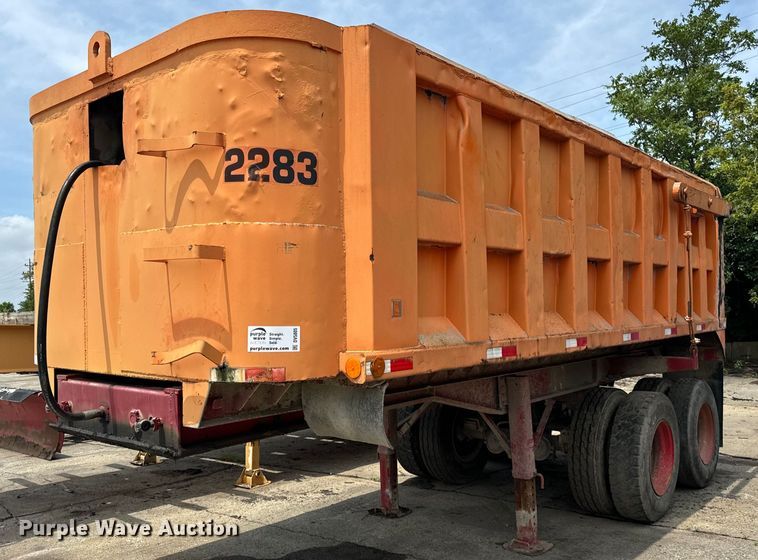 1981 Dorsey     end dump trailer - DV5805