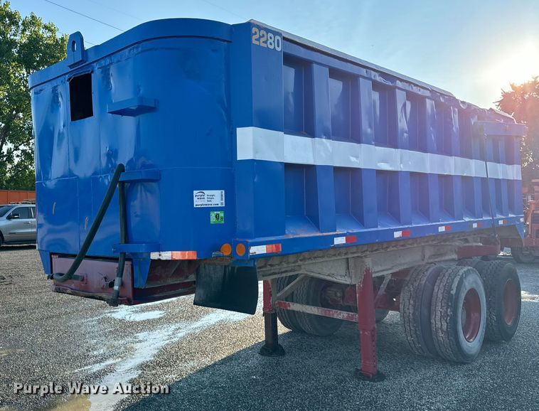 1981 Dorsey end dump trailer - DV5814