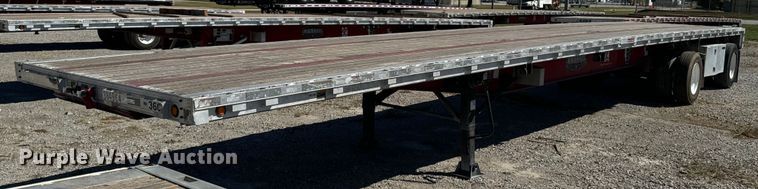 2012 Wilson CF-1080 flatbed trailer - DX1378