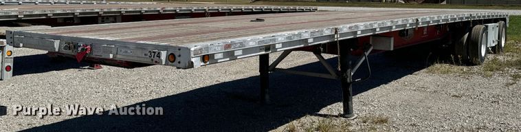 2012 Wilson CF-1080 flatbed trailer - DX1381