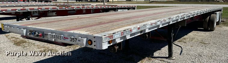 2012 Wilson CF-1080 flatbed trailer - DX1383