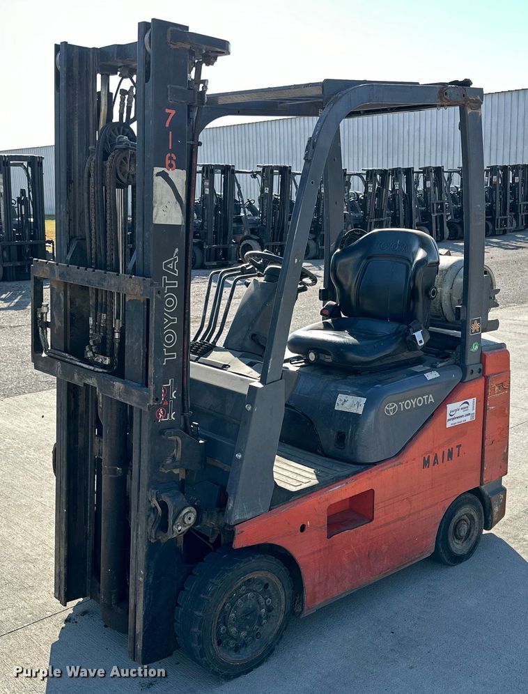 2007 Toyota 8FGCU18 forklift - DD3329