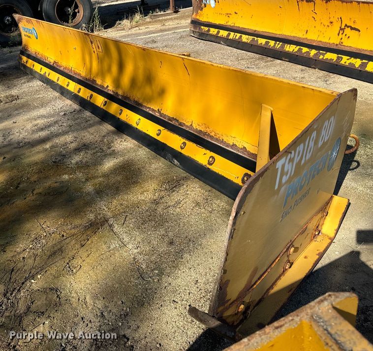 Protech  LP18L 18' W wheel loader snow pusher  - DT2054