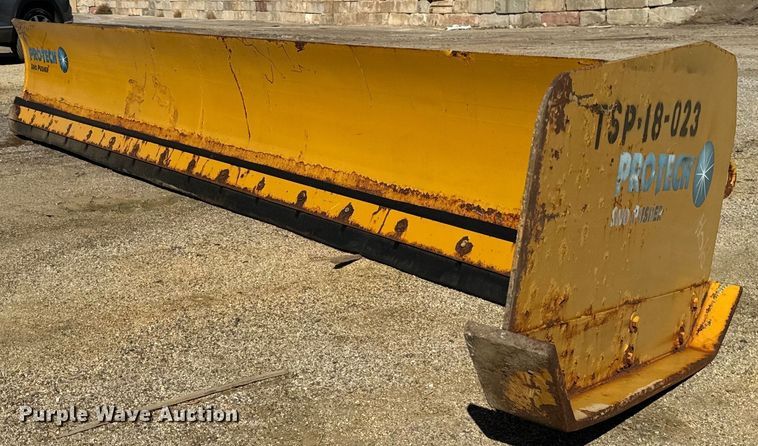 Protech  LP18L 18' W wheel loader snow pusher  - DT2056