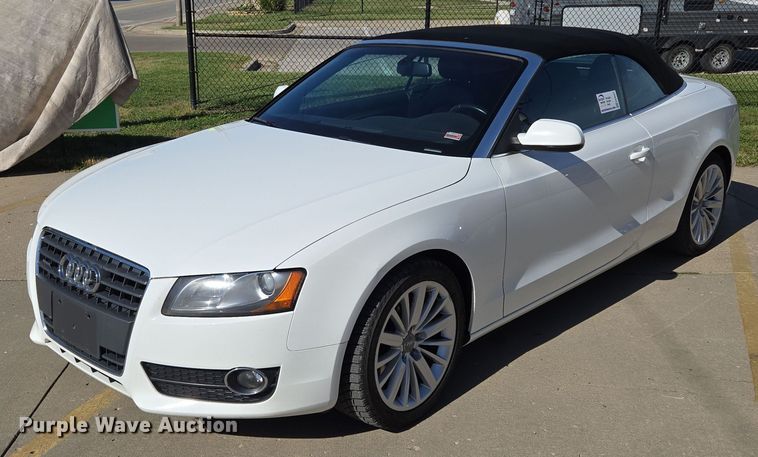 2012 Audi A5 convertible - EE8557