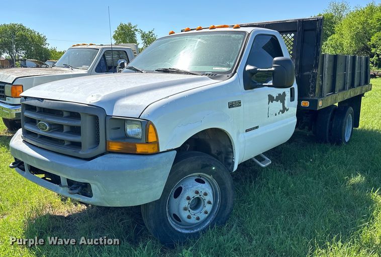 2000 Ford F550 Super Duty XL dump truck - EJ0496