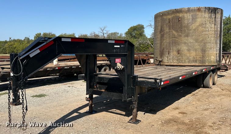 2017 Shop built equipment trailer - EJ4856