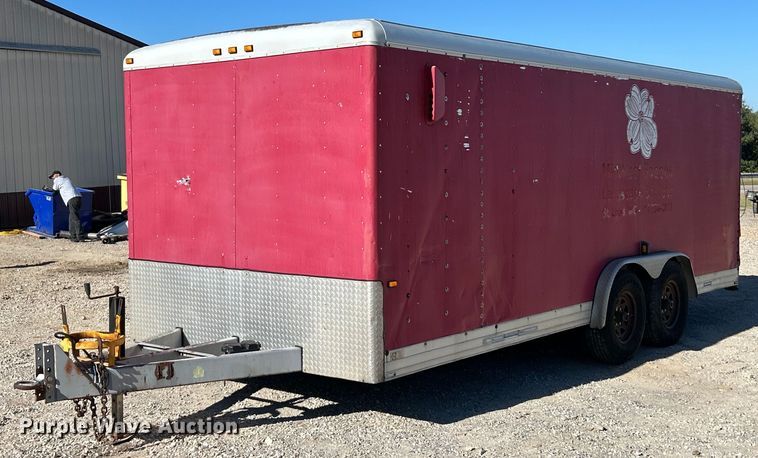 2002 Wells Cargo enclosed cargo trailer - EK3475