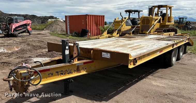 1997 Trail King equipment trailer - DG4498