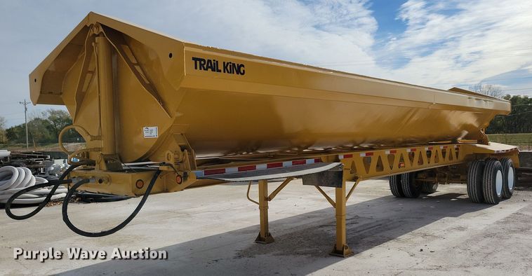 2003 Trail King TK60SSD side dump trailer - DN3588