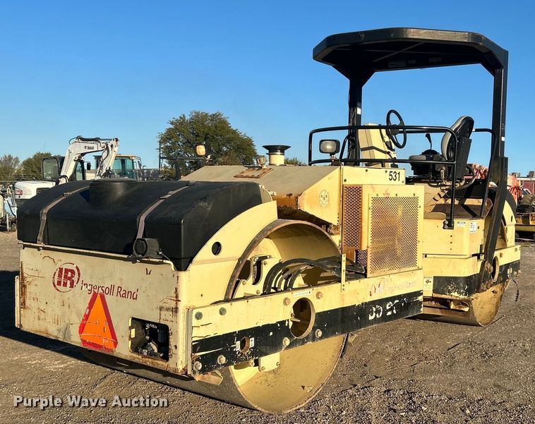 2007 Ingersoll Rand DD-90HF double drum vibratory roller - DO7569
