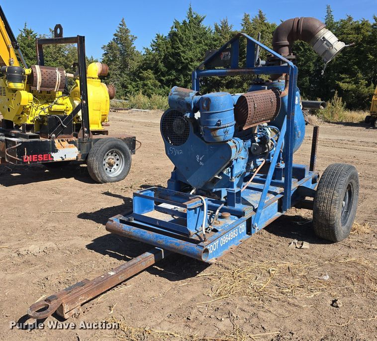 Gorman Rupp 18CZ-F5L irrigation pump - DW3752