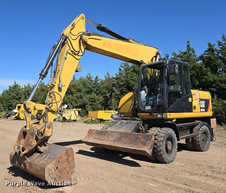 2010 Caterpillar M316D wheeled excavator - DW3761