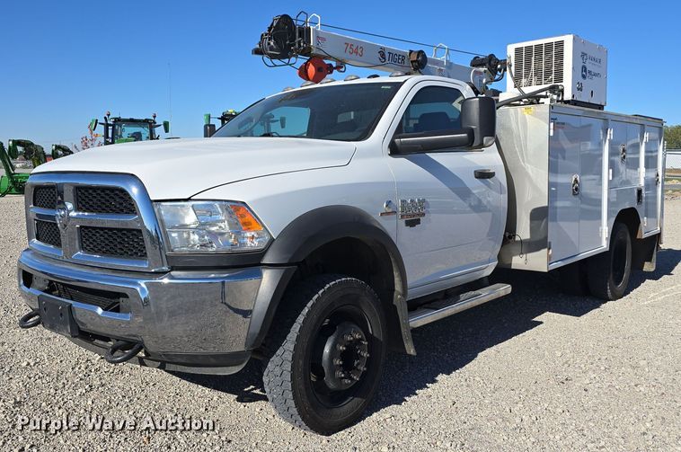 2018 Dodge Ram 5500HD utility / service truck - DW3815