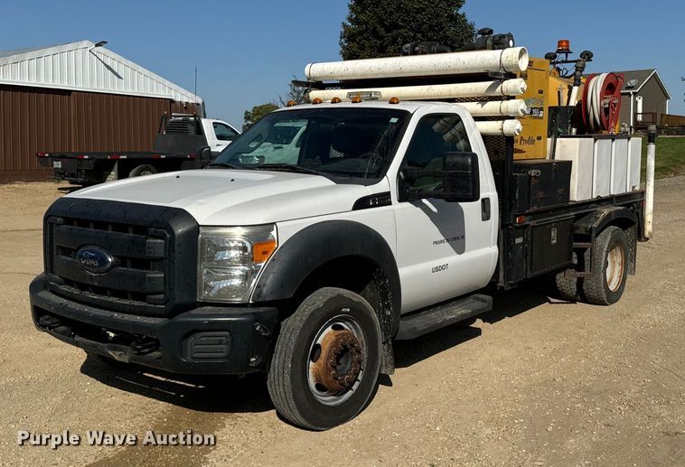 2012 Ford F550 Super Duty vacuum truck - EG6791