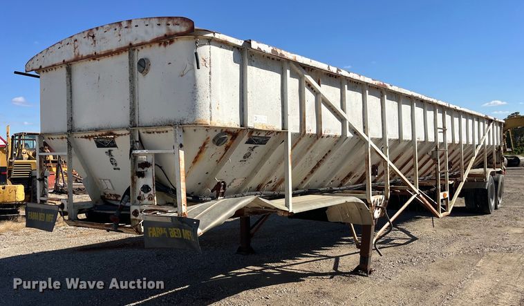 1995 Farm Bed Mfg Eagle Bridge live bottom trailer - EH2876