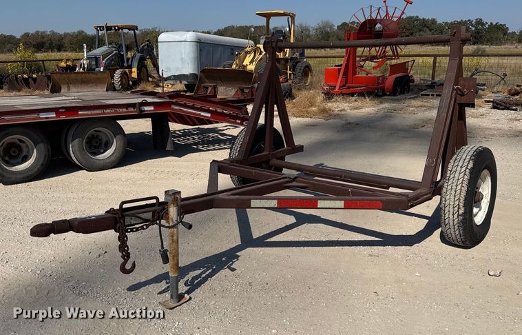 Shop built reel trailer - EJ3109