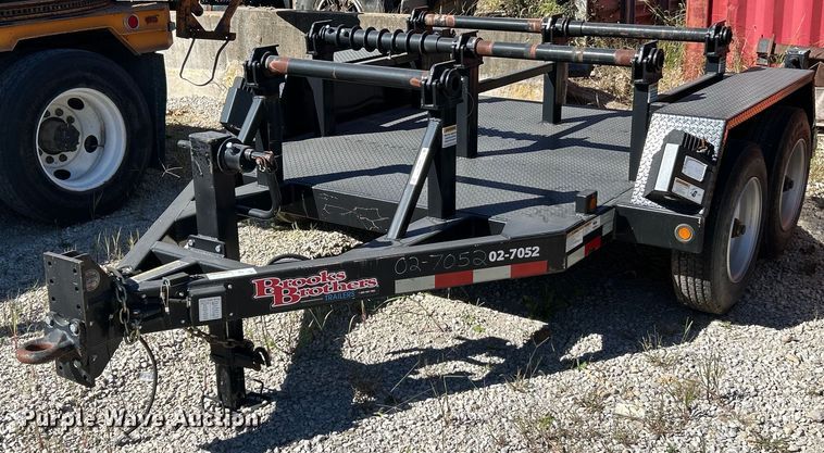 2015 Brooks Brothers 5RT 82-3428-SBS-8KE reel trailer - EK3483