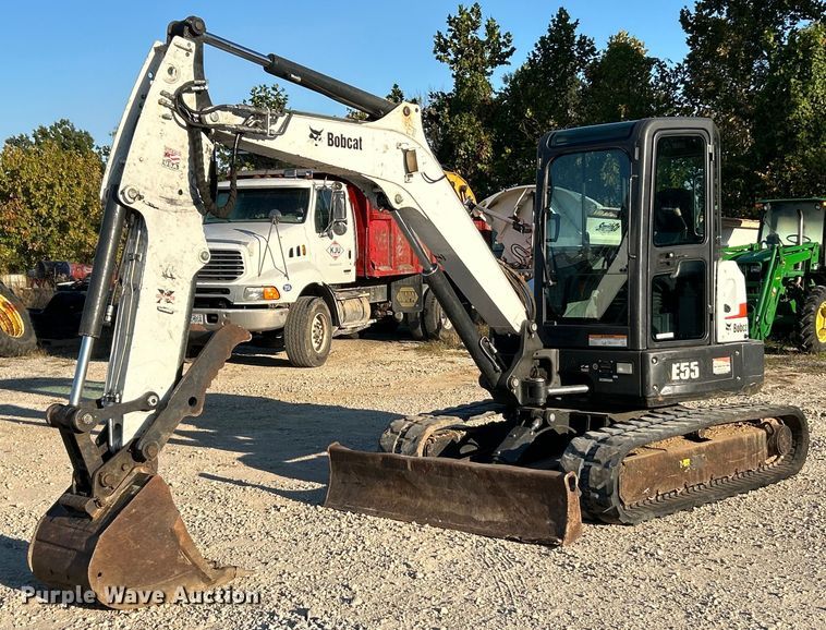 2017 Bobcat  E55 mini excavator - EK3489