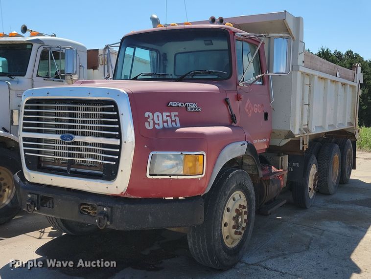 Ford Aeromax L9000 Construction Dump Truck For Sale | Purple Wave