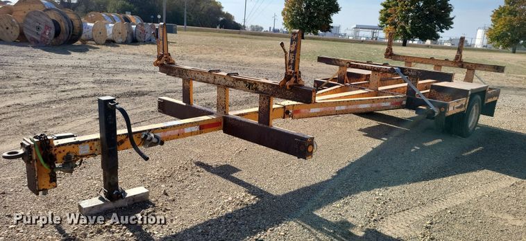 2004 Rice Trailer Co. pole trailer - DN3595