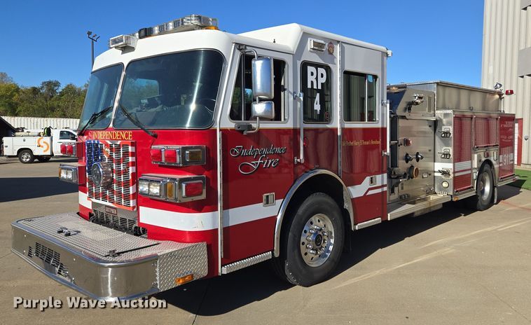 2008 Sutphen Custom Pumper  pumper fire truck - EE8629