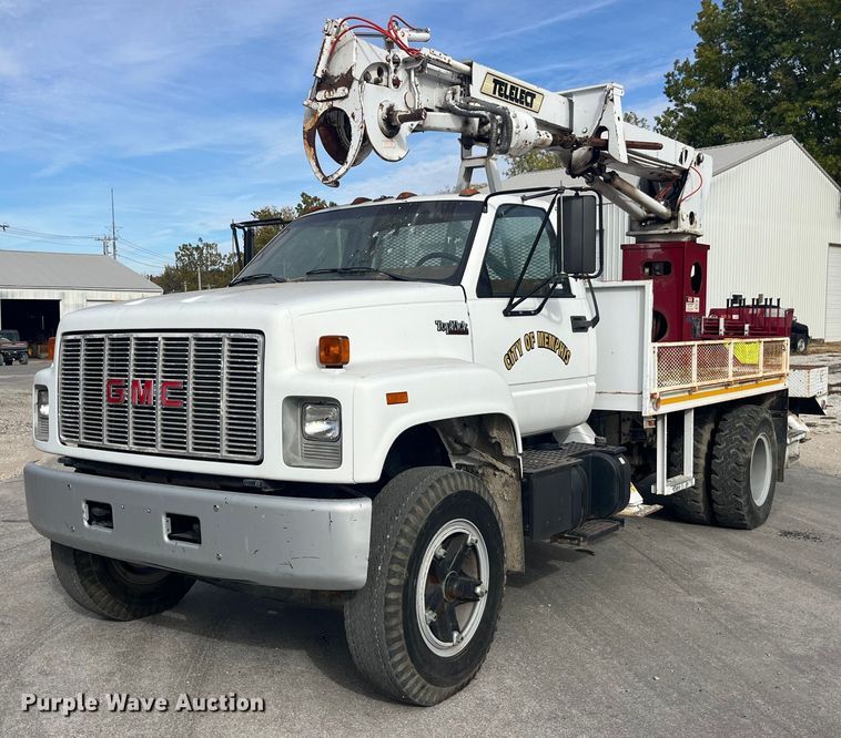 1991 GMC Topkick digger derrick truck - EH2859