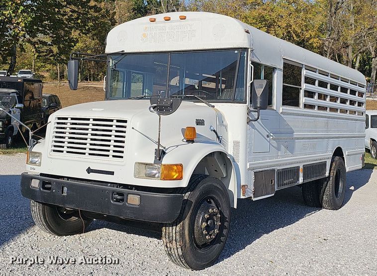 1999 International Amtran 3800 prisoner transport bus - EK0897