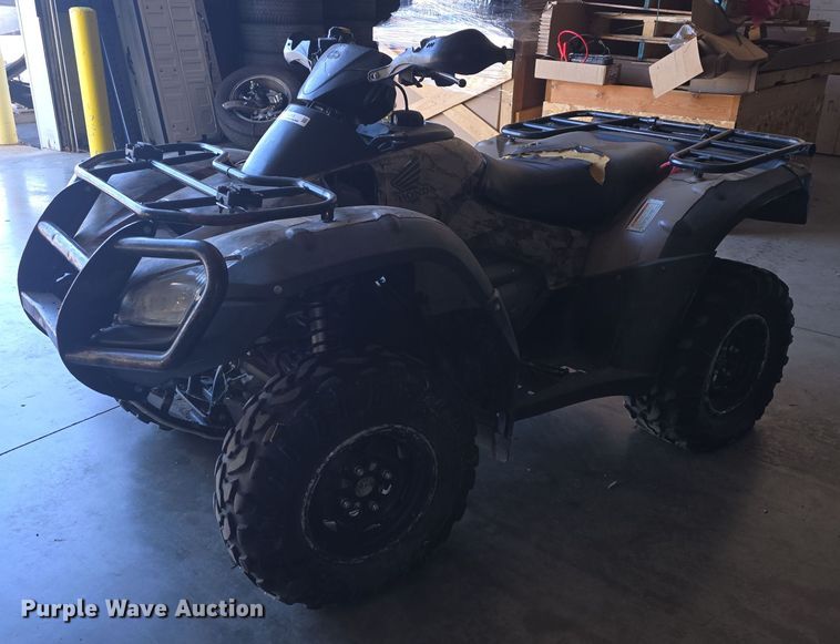 2011 Honda TRX680FA FourTrax ATV - EK2313
