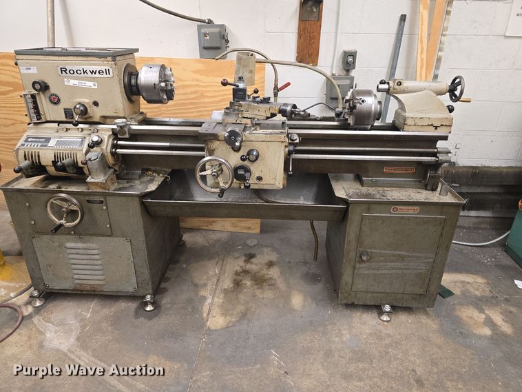 Rockwell 14" metal lathe - EK2318