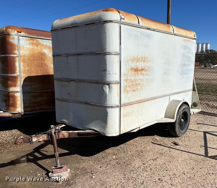 Shop built enclosed cargo trailer - ER8099