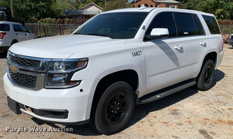 2016 Chevrolet  Tahoe Police SUV - JT9714