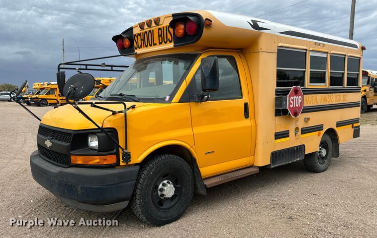 2007 Chevrolet Express G3500 school bus - MS9848
