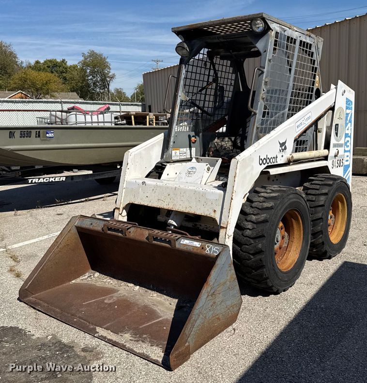 1994 Bobcat 743B skid steer loader - NO9541