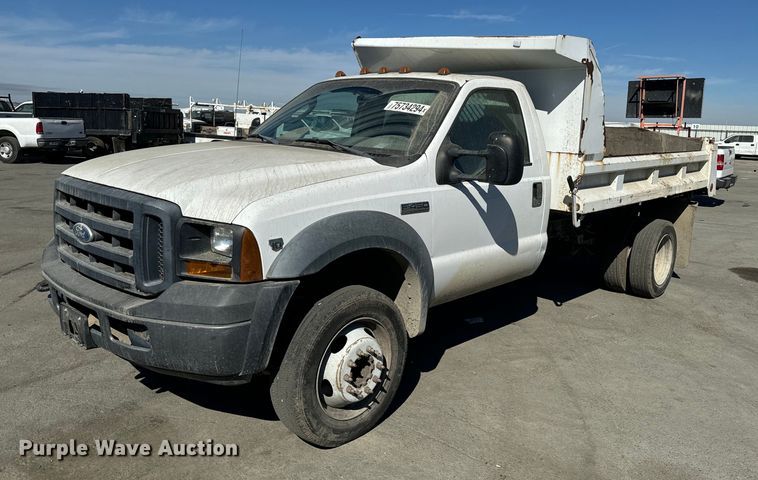 2006 Ford F450 Super Duty XL dump truck - YA0093