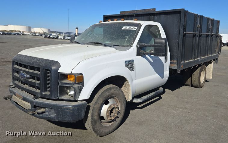 2008 Ford F350 Super Duty XL dump bed pickup truck - YA0097