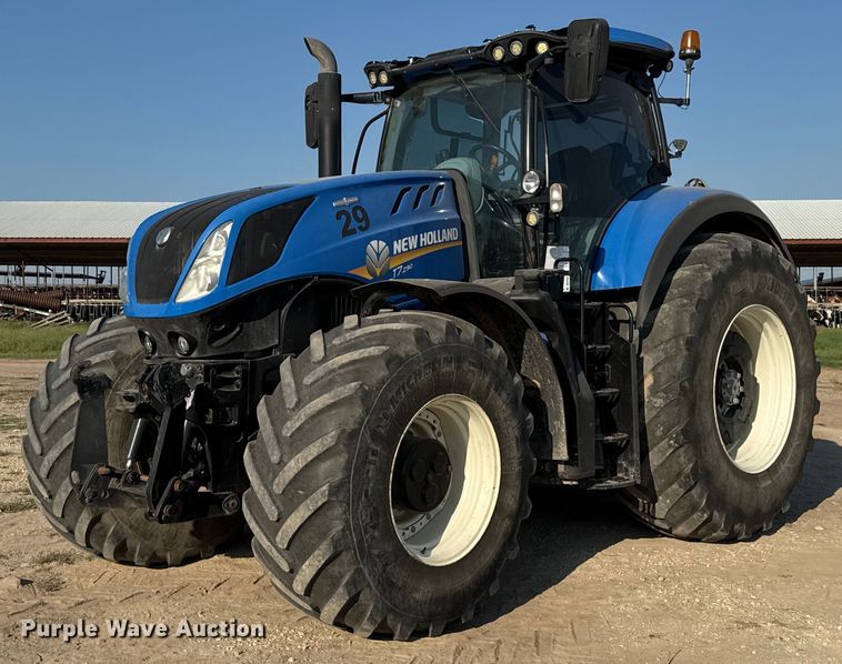 2016 New Holland T7.290 MFWD tractor - DO2558